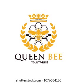 Queen Bee Logo Design