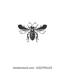 Queen bee logo. honey Bee animals logo vector.  icon, and others. queen bee logo design. abstract Bee icon Logo design. be symbol design vector and business icon