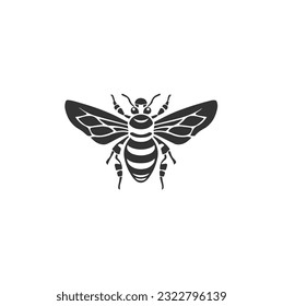 Queen bee logo. honey Bee animals logo vector.  icon, and others. queen bee logo design. abstract Bee icon Logo design. be symbol design vector and business icon