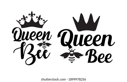 Queen Bee Vector And Clip Art