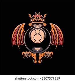 queen billyard tattoo vector design