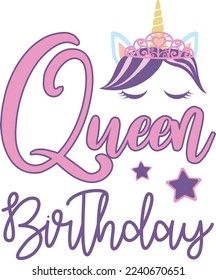 Queen Birthday For eps File