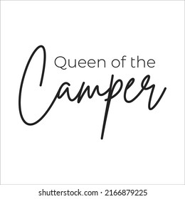 diseño queen of the camper eps
