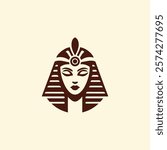 Queen Cleopatra Logo for sale.
