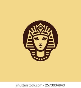 Queen Cleopatra Logo for sale.