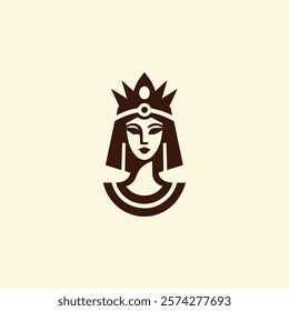 Queen Cleopatra Logo for sale.