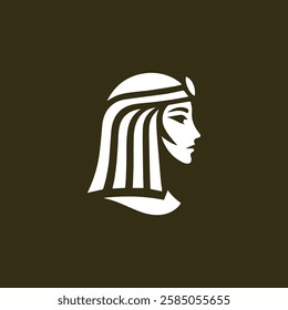 Queen Cleopatra Logo for sale.