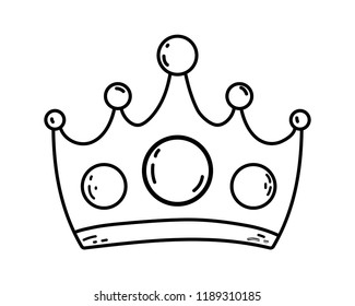 Queen Crown Cartoon Stock Vector (Royalty Free) 1189310185 | Shutterstock