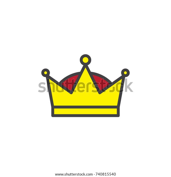 Free Free 237 Queen Crown Outline Svg SVG PNG EPS DXF File