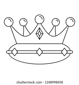 Free Free 56 Queen Crown Outline Svg SVG PNG EPS DXF File