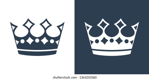 Queen Crown Icon Vector