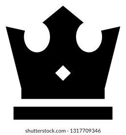 Queen Crown Royal Vector Icon