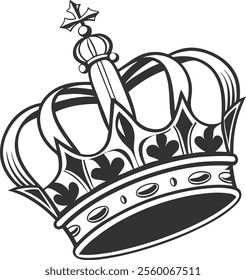 Queen Crown royalty free images
