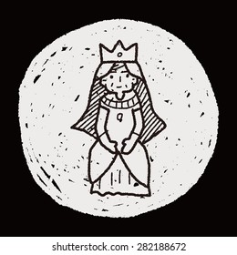 queen doodle