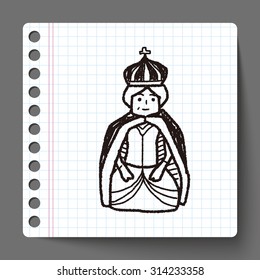 queen doodle