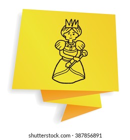 queen doodle