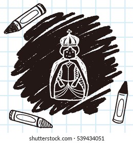 queen doodle