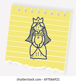 queen doodle