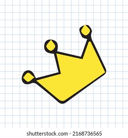 Queen Doodles. Hand drawing Rain doodles element design