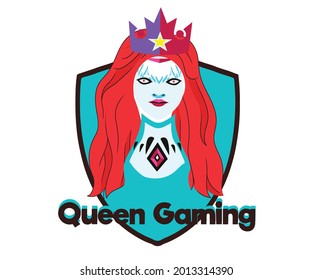 

Queen Gaming Logo Maker with the Illustration of a Gaming Girl Gaming Logo Maker Featuring a female Character… Logo Maker with Cartoonish Graphics Inspired In League of Legends Characters