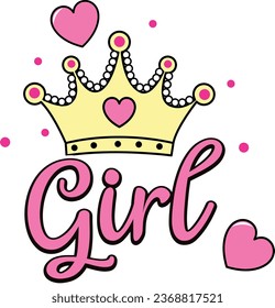 queen girl love cute fashion