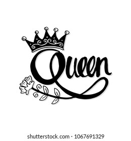 Queen hand  lettering