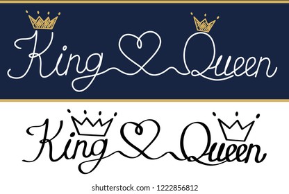 Queen   king