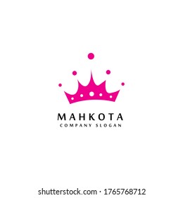 Queen King Princess Crown Royal beauty luxury elegant logo design inspiration
