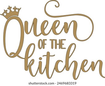 Queen of the Kitchen Digital EPs Vector graphics File