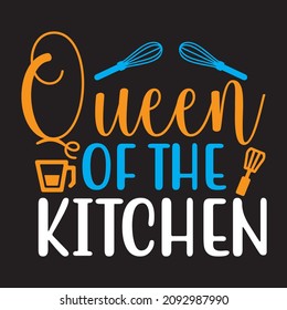 queen of the kitchen vector file