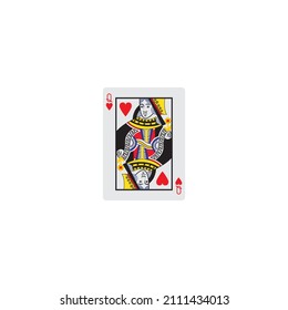 queen Playing Card icon vector illustration design