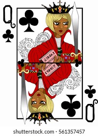 The Queen of Playing card. Poker. Casino 4