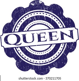 Queen rubber texture