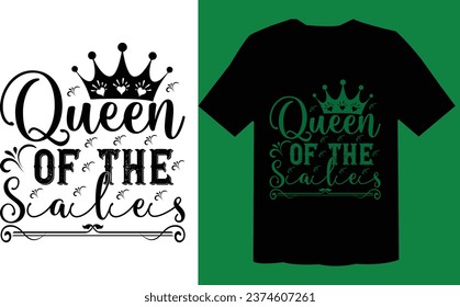 Queen Of The Sales T Shirt Cut File