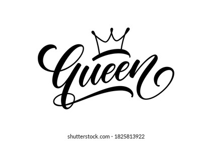 Queen text  Trendy
