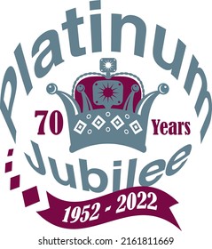 Queen's 70 Year Platinum Jubilee Motif