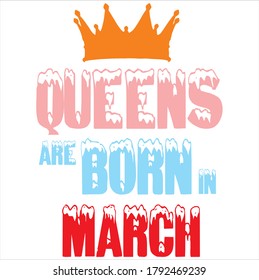 Las reinas nacen en marzo