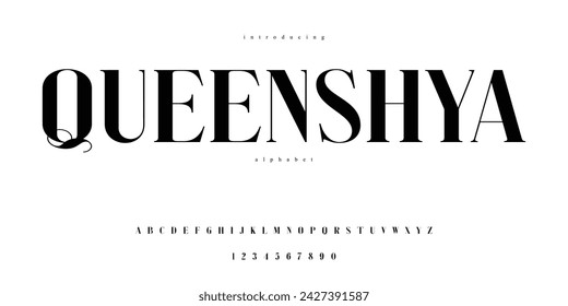 Queenshya: Un alfabeto de fuentes reales para la realeza