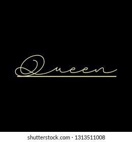 QUEN SCRIPT LOGO