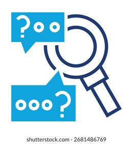 Consulta Elemento De Ícone Para Design