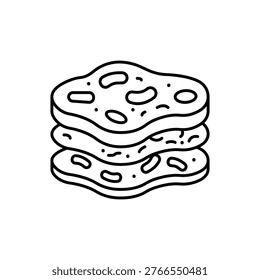     Query successful

Biological cell structure layers showing microscopic tissue anatomy for scientific research and medical education laboratory studies in clean outline vector illustration.