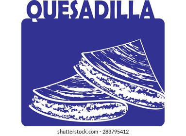 Quesadilla vector