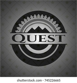 Quest realistic dark emblem