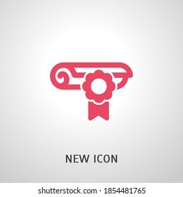 Questscrollsymbol. Vektorgrafik EPS10.