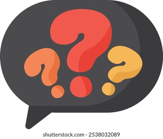 question answer ask communication faq icon help pictogram inknown speech 