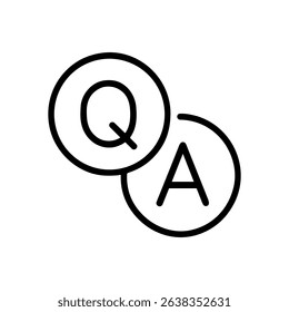 Question and Answer icons design icon illustration element