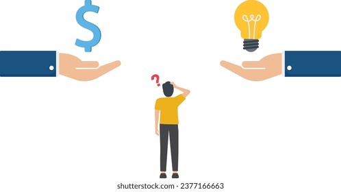 Question and answer, solving problems or business solutions, asking for replies or ideas to solve difficulty and trouble, FAQ concept, businessman hand holding question mark with other replies with li