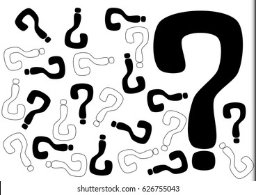 Question background - Illustration
 