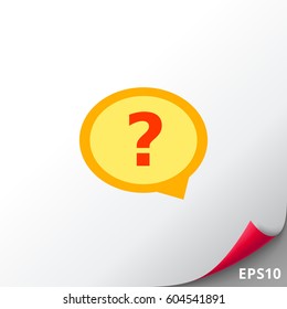 Question Bubble Icon