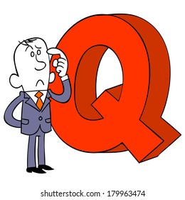 Question of businessman